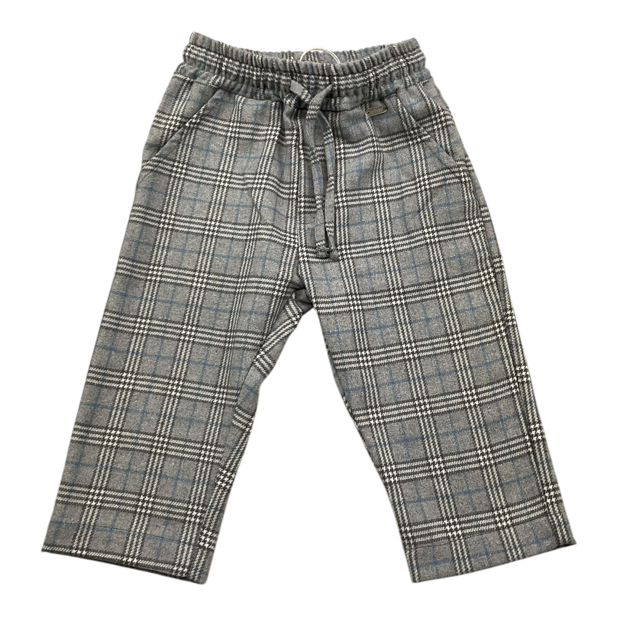 LE BEBE' pantalone tinta unita con fantasia Grigio per Neonato LBB5207 GRIGIO LE BEBE' 