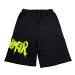 Disclaimer Bermuda Tinta Unita con Logo per Bambino 25EDK58420 NERO DISCLAIMER 