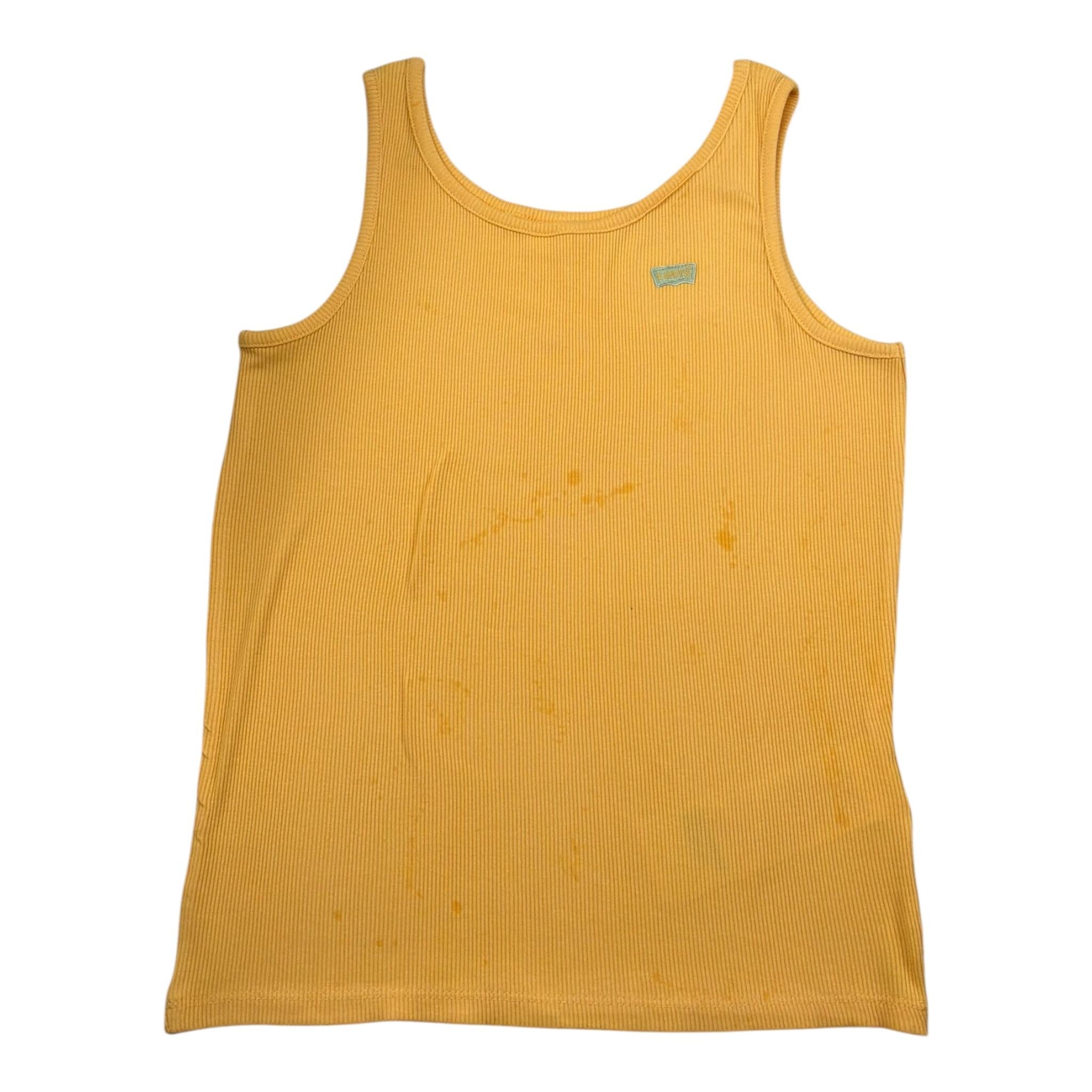 Levi'S Canotta Tinta Unita con Logo per Bambina 4EK116 SENAPE LEVI'S 