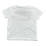 Please T-Shirt Girocollo tinta unita con Stampa Bianco per Neonata MB75030G13 BIANCO PLEASE 