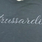 Trussardi T-Shirt Girocollo Tinta Unita con Logo per Bambina TGP26001TS NERO TRUSSARDI 