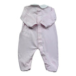 Le Bebe Tutina Manica Lunga Tinta Unita  per Neonata LBG6213 ROSA LE BEBE 