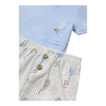 Mayoral Completo 2 Pezzi T-Shirt-Culottw per Neonato 1202 AZZURRO MAYORAL 