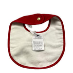 ELISABETTA FRANCHI bavetta tinta unita con fiocchi Rosso per Neonata ENBA044 ROSSO ELISABETTA FRANCHI 