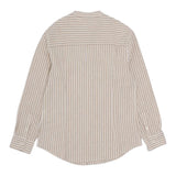 Fay Camicia Tinta Unita con Fantasia A Righe per Bambino FU5P00 BEIGE FAY 
