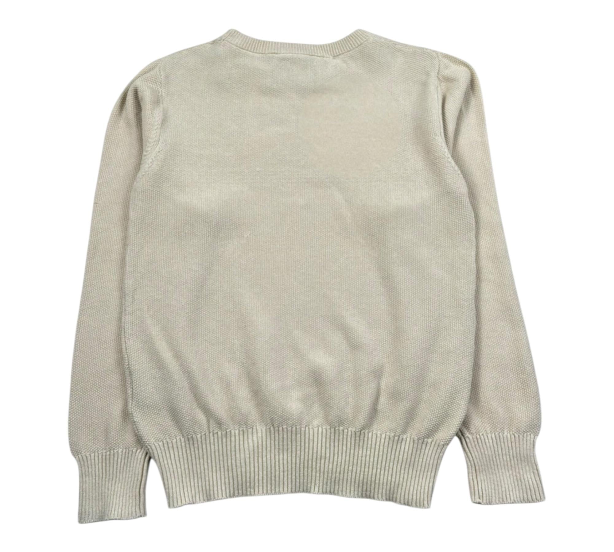 Trussardi Maglia Girocollo Tinta Unita per Bambino TBP26142MA BEIGE TRUSSARDI 