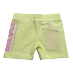 Diesel Short Tinta Unita con Stampa per Neonata K00365 GIALLO DIESEL 