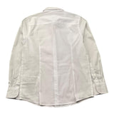 Manuel Ritz Camicia Manica Lunga Tinta Unita con Logo per Bambino MR2900 BIANCO MANUEL RITZ 
