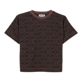 Moschino T-Shirt Girocollo Logata per Neonato M8M032 MARRONE MOSCHINO 