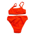 F**K Costume 2 Pezzi Top-Mutandina per Bambina FJ24090FO ARANCIONE F**K 