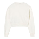 ELISABETTA FRANCHI cardigan tinta unita cn brillantini Panna per Bambina EFMA134 PANNA ELISABETTA FRANCHI 