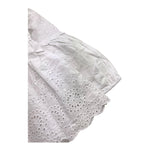 Met Abito Traforato Tinta Unita per Bambina ME365 BIANCO MET 