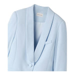 Sarabanda Giacca Tinta Unita con Bottoni per Bambina 0B592 AZZURRO SARABANDA 