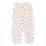 Monnalisa Pantalone tinta unita con Stampa Fragole Beige per Bambina 11C420 BEIGE MONNALISA 