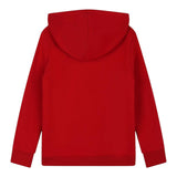 KENZO felpa tinta unita con cappuccio e stampa Rosso per Neonato K60767N ROSSO KENZO 