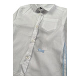 Daniele Alessandrini Camicia Manica Lunga Tinta Unita con Taschino per Neonato 1295C00072N BIANCO DANIELE ALESSANDRINI 