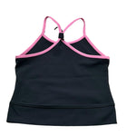 Juicy Couture Top Tinta Unita A Bretelle per Bambina JBX6671 NERO JUICY COUTURE 