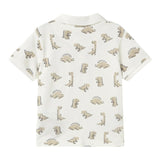 Mayoral Camicia Mezza Manica Fantasia A Righe per Bambino 1112XJ BIANCO MAYORAL 