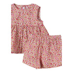 Il Gufo Completo 2 Pezzi Camicia-Short per Neonata P25DP557C4139 BIANCO/ROSA IL GUFO 