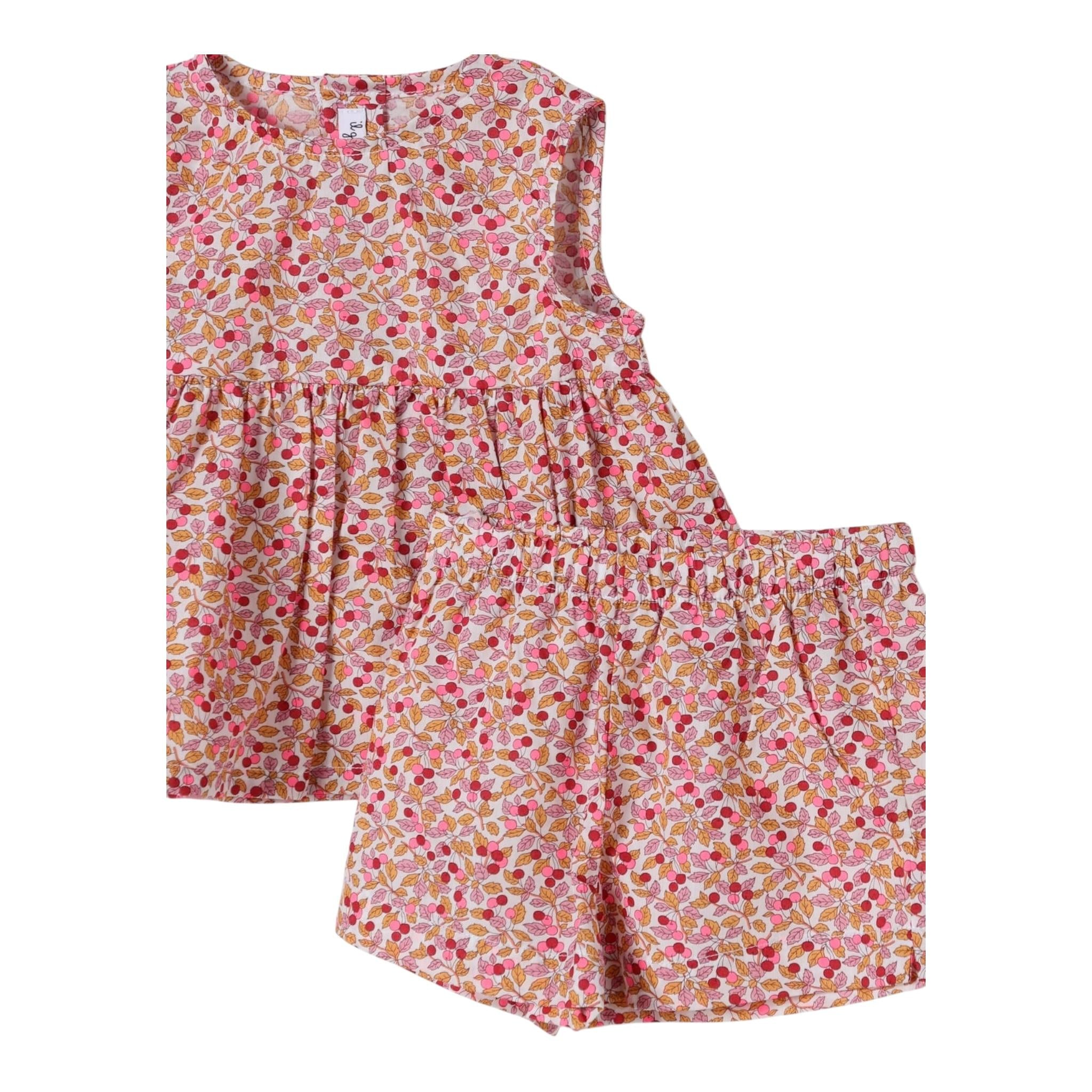 Il Gufo Completo 2 Pezzi Camicia-Short per Neonata P25DP557C4139 BIANCO/ROSA IL GUFO 