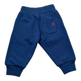 Trussardi Pantalone Tuta Tinta Unita con Logo per Neonato TIP26003PA BLU TRUSSARDI 