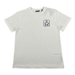 Refrigiwear T-Shirt Girocollo Tinta Unita con Stampa per Bambino 157TRMJS25 BIANCO REFRIGIWEAR 