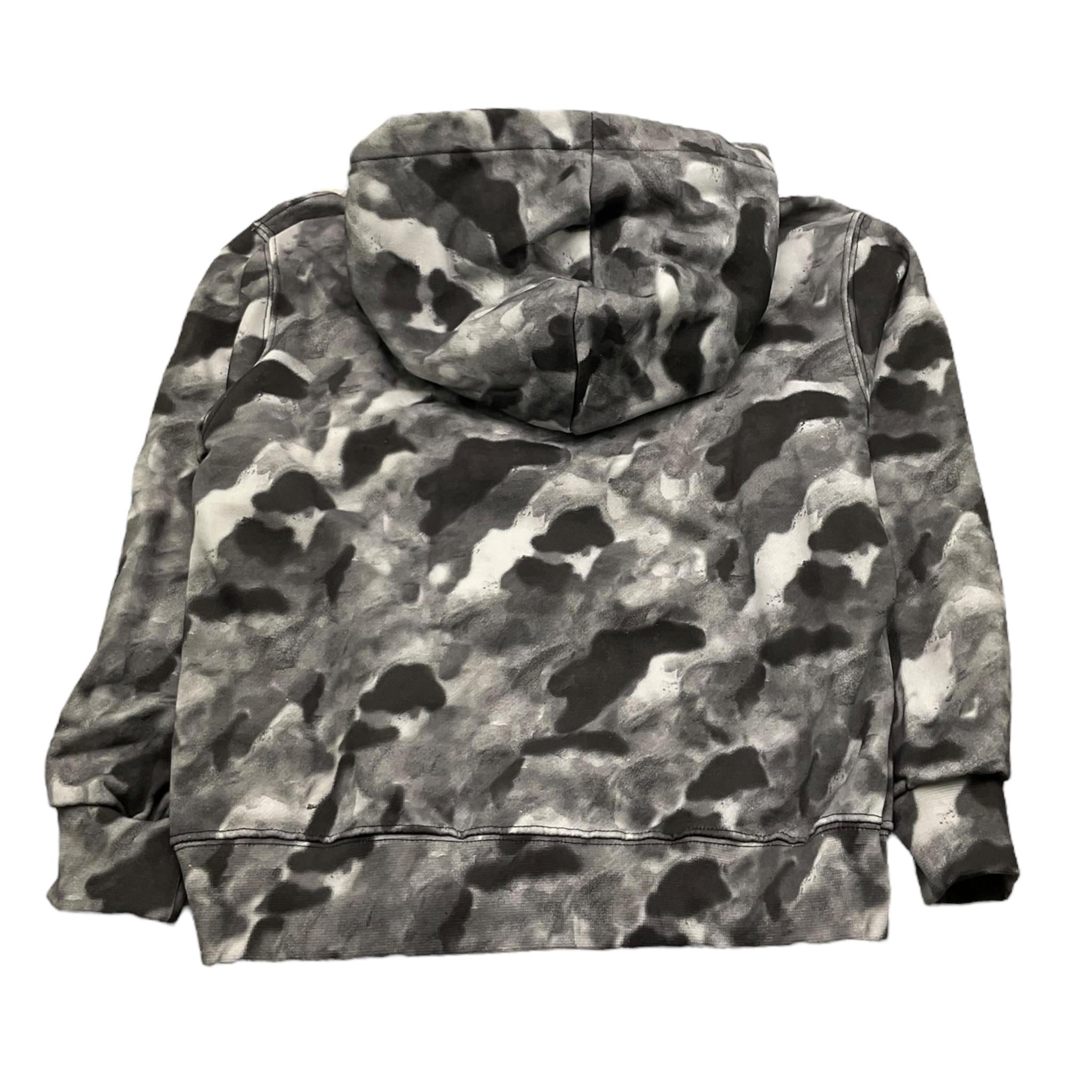 DISCLAIMER felpa chiusa con cappuccio stampa fantasia Grigio per Bambino 24IDK58230 GRIGIO DISCLAIMER 