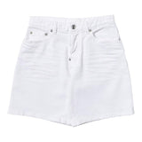 Dsquared2 Shorts einfarbig mit 5 Taschen weiß für Mädchen