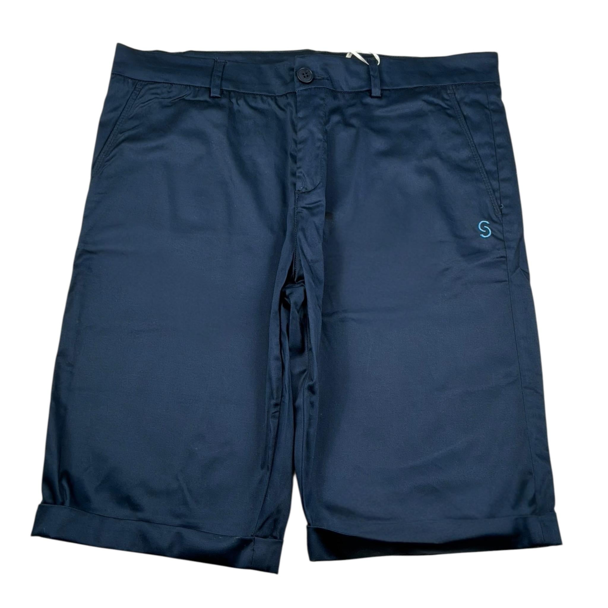 Siviglia Bermuda Tinta Unita con Tasche Americane per Bambino SVJSO17245 BLU SIVIGLIA 