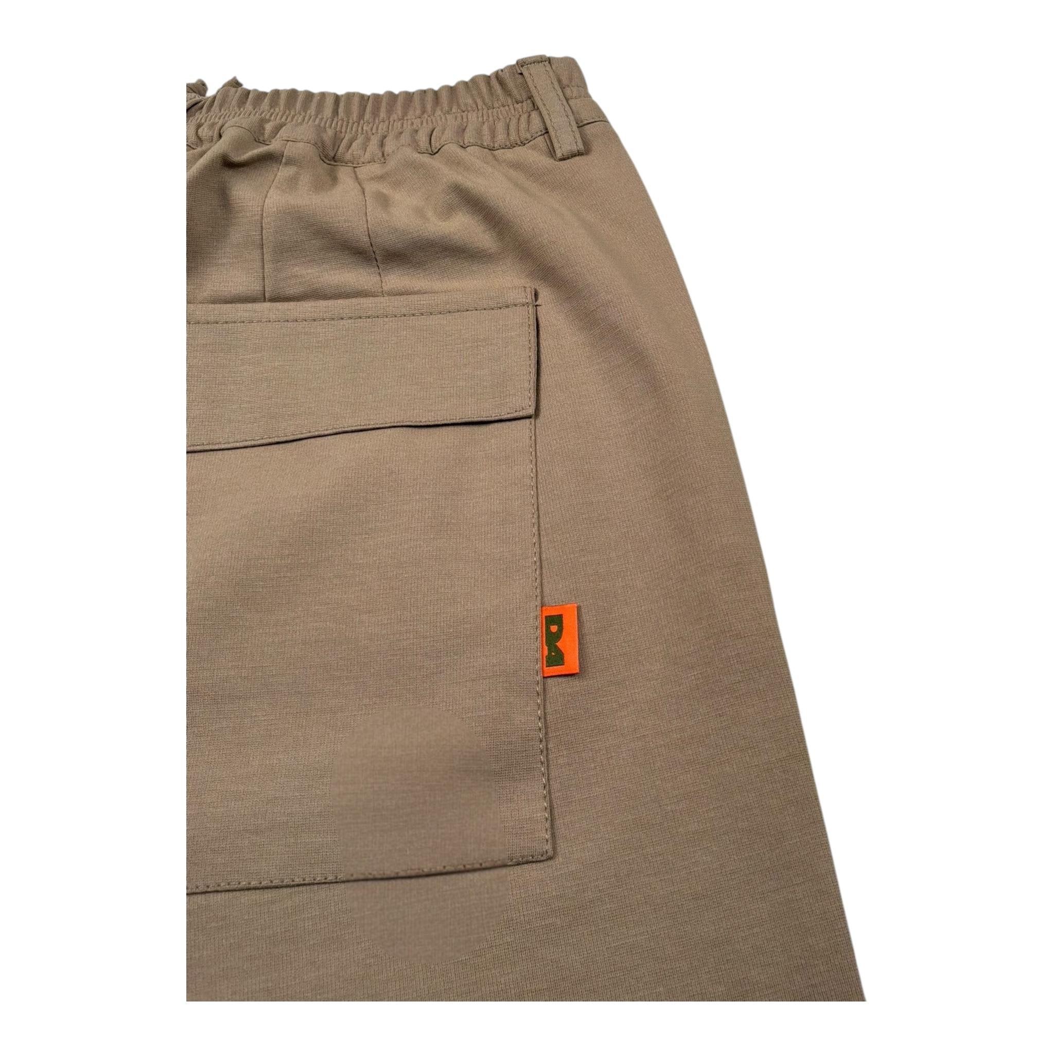 Daniele Alessandrini Bermuda Tinta Unita con Elastico In Vita per Bambino 1236P1137 CAMMELLO DANIELE ALESSANDRINI 