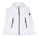 CP Company schlichte Kapuzenjacke weiß für Jungen
