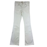 Only Pantalone Tinta Unita Modello Zampa Bianco Per Bambina