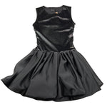 MARC ELLIS abito giromanica tinta unita  Nero per Bambina JMJDR15754 NERO MARC ELLIS 