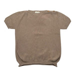 Wedoble T-Shirt Girocollo Tinta Unita per Neonato V2504302D BEIGE WEDOBLE 