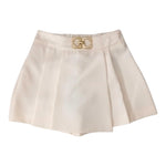 Fun & Fun Short Modello Gonna Tinta Unita per Bambina FCJSO01133 PANNA FUN & FUN 