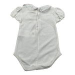 Le Bebe Body Mezza Manica Tinta Unita per Neonata LBG5698 BIANCO LE BEBE 