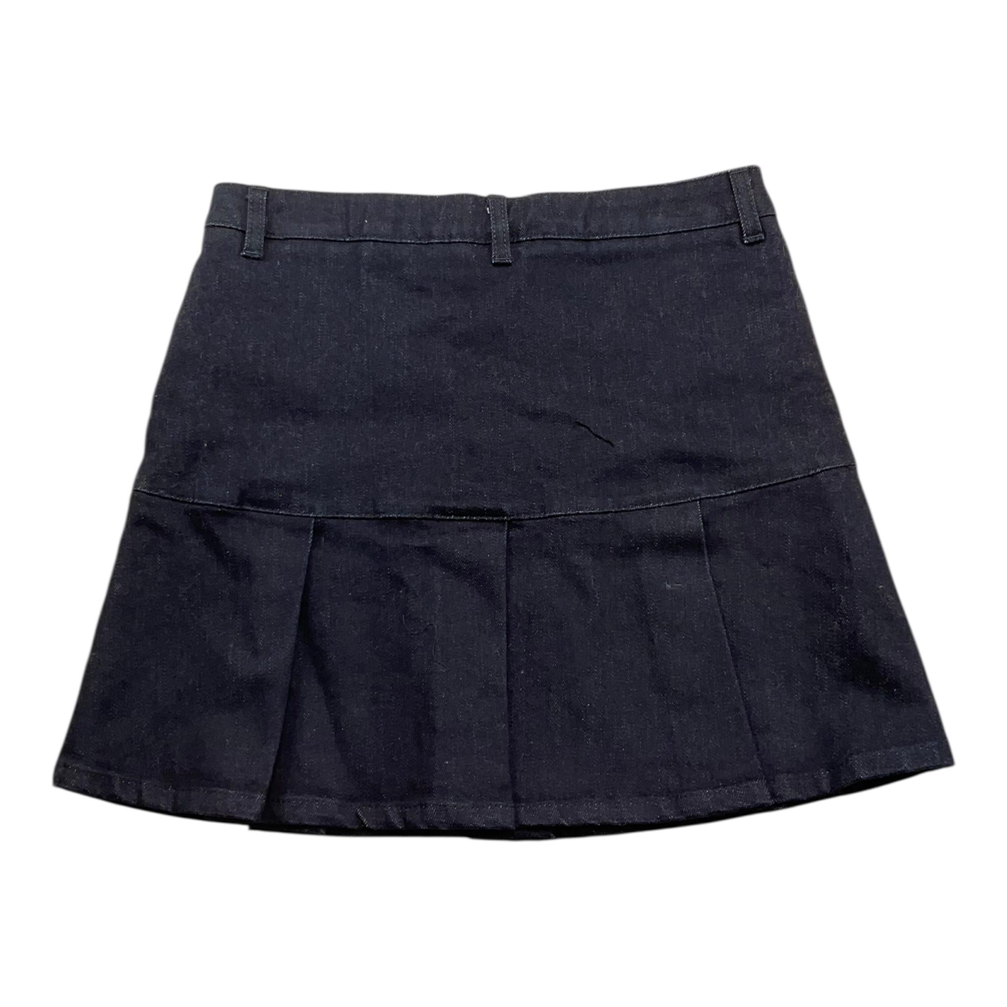 VICOLO gonna in denim tinta unita con girovita regolabile Blu per Bambina 3142GD00113 BLU VICOLO 