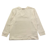 MALVI & CO shirt girocollo tinta unita con toppe Panna per Bambino FCCB201CAJJ PANNA MALVI & CO 