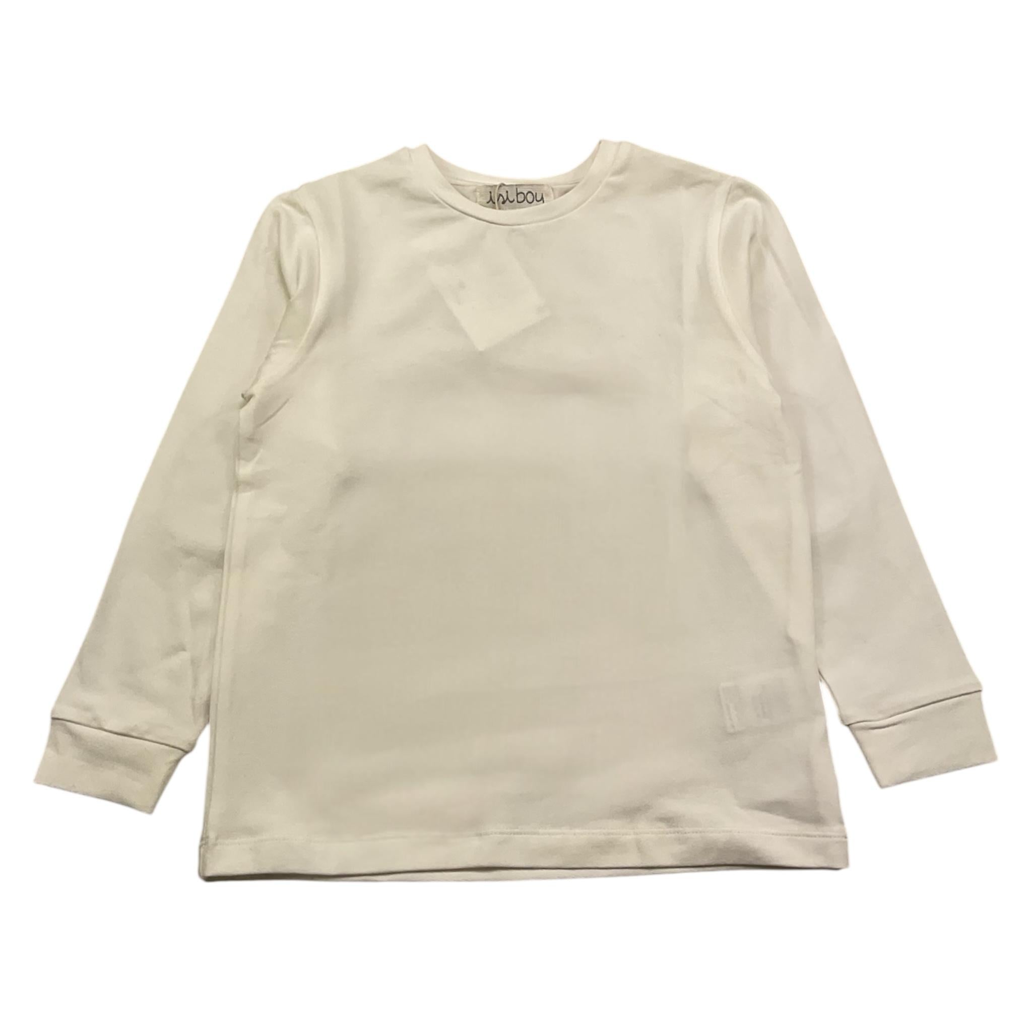 MALVI & CO shirt girocollo tinta unita con toppe Panna per Bambino FCCB201CAJJ PANNA MALVI & CO 