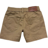 Trussardi Bermuda Tinta Unita con Elsastico In Vita per Neonato TIP26074BE MARRONE TRUSSARDI 