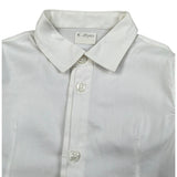 Baby A. Camicia Manica Lunga Tinta Unita per Neonato CMBB BIANCO BABY A. 