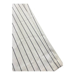 Never Too Pantalone Tinta Unita con Fantasia A Righe per Bambino NT1894R BIANCO NEVER TOO 