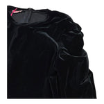 LIU JO abito manica lunga tinta unita in velluto  Nero per Bambina GF4177X NERO LIU JO 