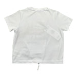 Gaelle T-Shirt tinta unita con Stampa Bianco per Bambina 2746M00490 BIANCO GAELLE 