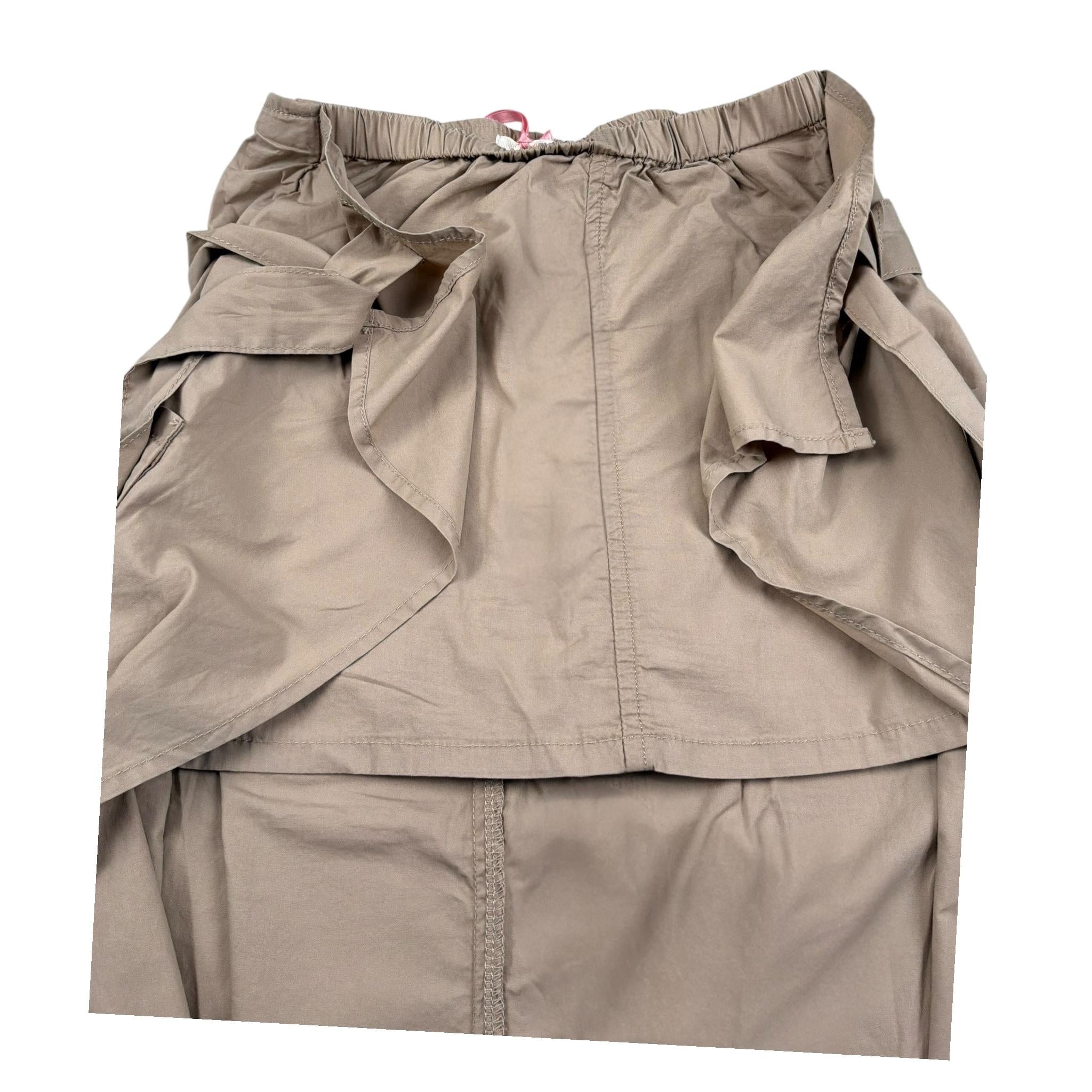 Vicolo Gonna Tinta Unita con Elastico In Vita per Bambina 3145G00227 BEIGE VICOLO 