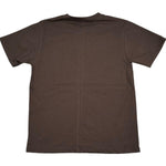 Paolo Pecora T-Shirt Girocollo Tinta Unita per Bambino PP4367 MARRONE PAOLO PECORA 