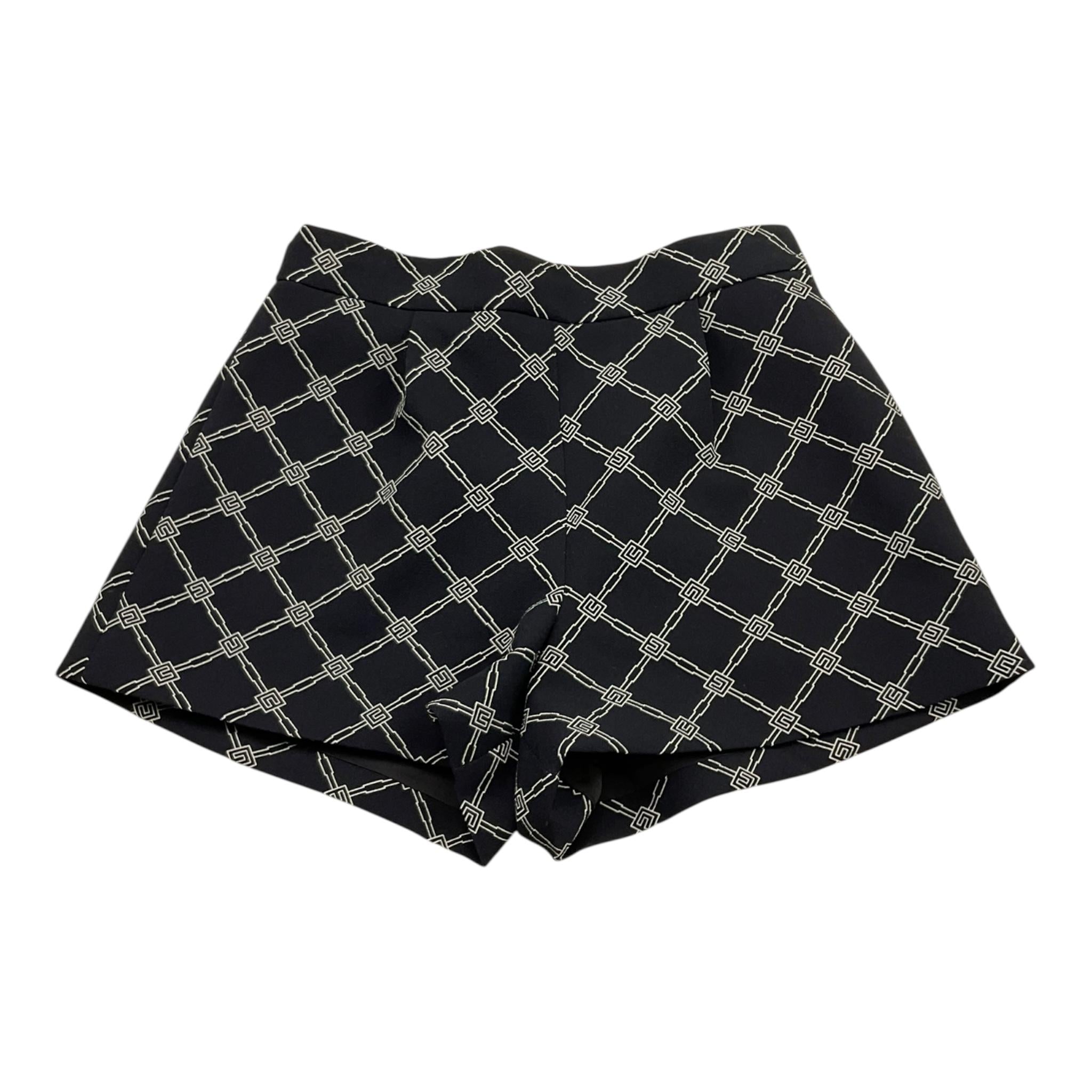 Elisabetta Franchi Short Tinta Unita con Stampa per Bambina EGBE023J NERO ELISABETTA FRANCHI 