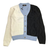 STAY STREET cardigan tricolore con bottoni Bianco/nero per Bambino 9095 BIANCO/NERO STAY STREET 