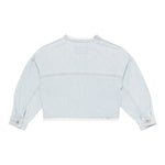 Il Gufo Giubbino In Denim Tinta Unita per Bambina P25GR232J0052 AZZURRO IL GUFO 