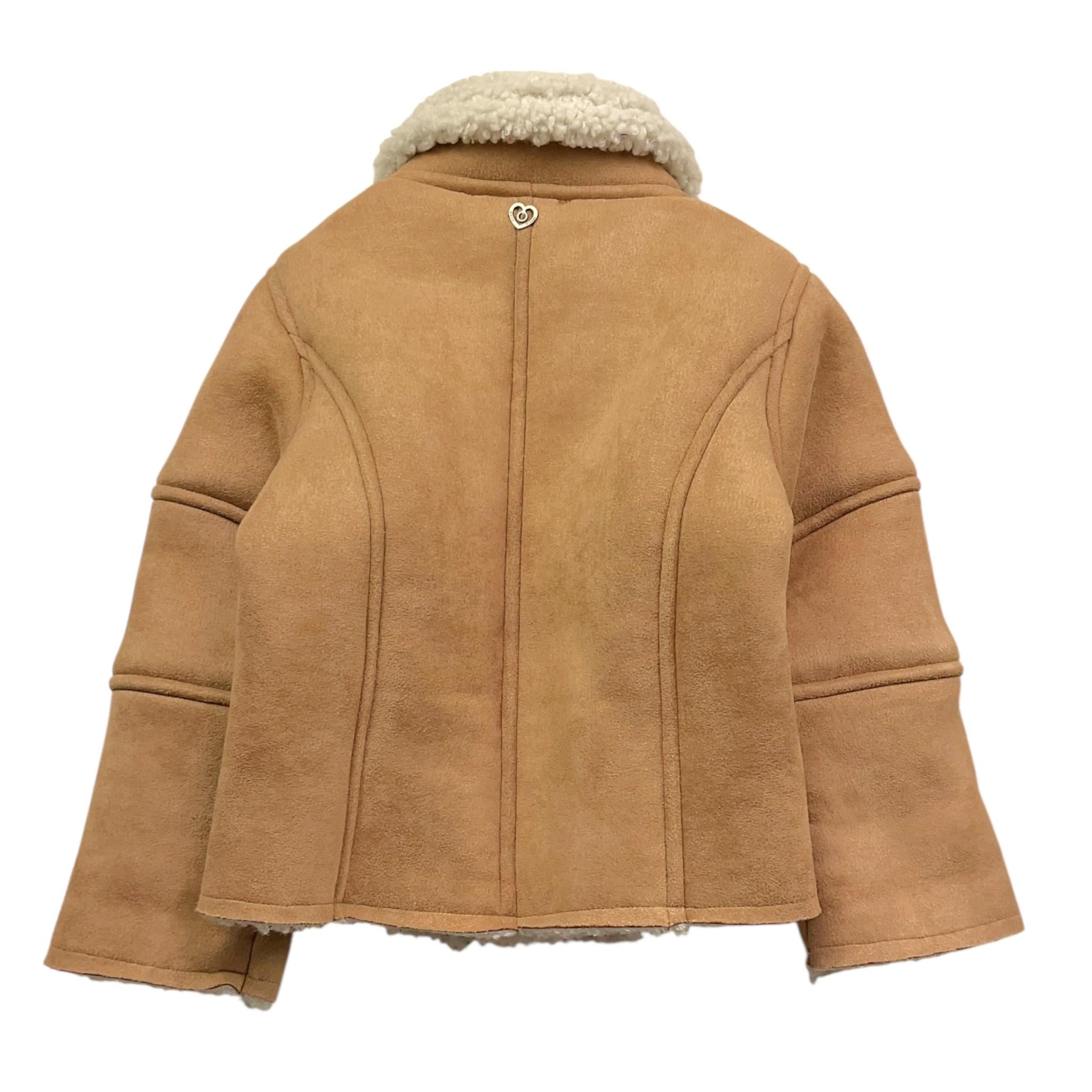 PLEASE giubbino modello montone tinta unita Cammello per Neonato JB63200G65 CAMMELLO PLEASE 